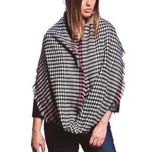 Houndstooth Infinity Scarf